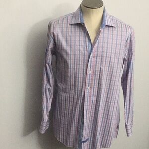 English Laundry Flip Cuff Dress Shirt Size 16.5 33